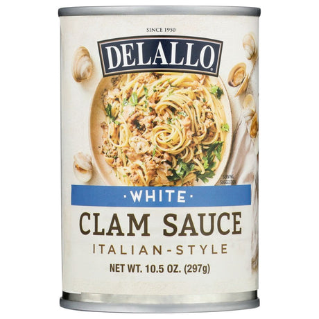 DELALLO: White Clam Sauce, 10.5 oz - #tag1# - #tag2#