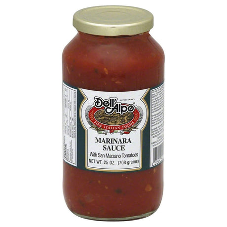 DELL ALPE: Marinara Sauce, 25 oz - #tag1# - #tag2#