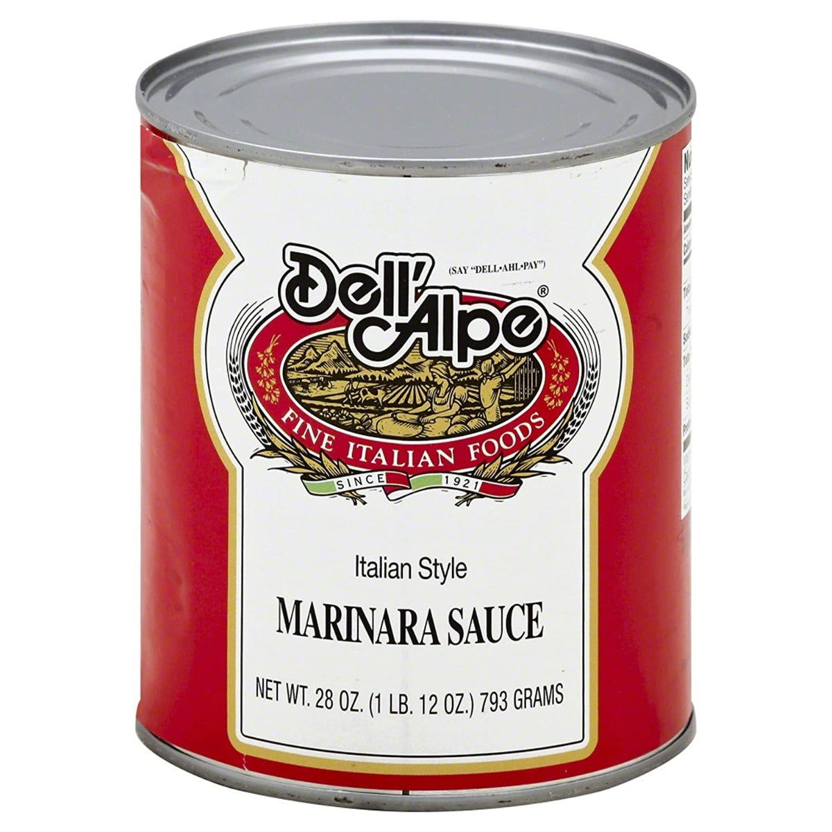 DELL ALPE: Marinara Sauce, 28 oz - #tag1# - #tag2#