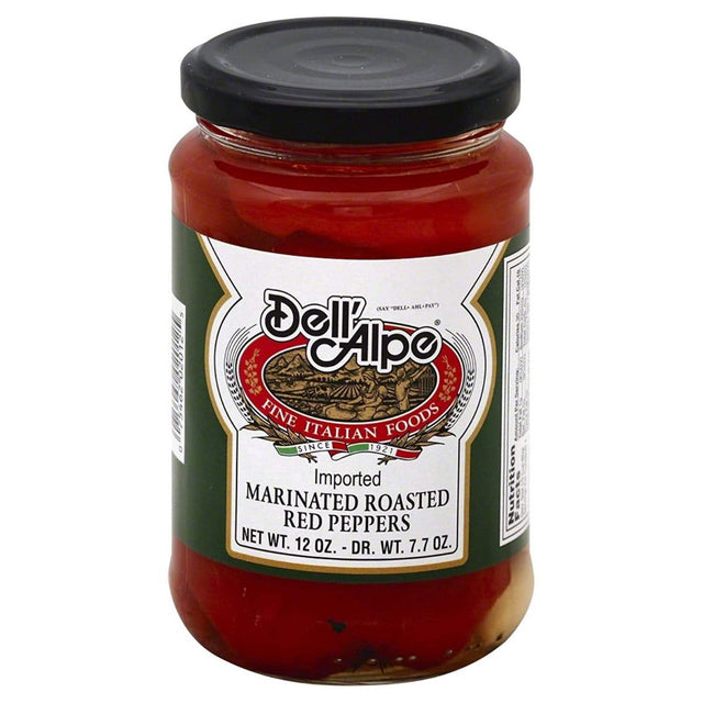 DELL ALPE: Marinated Roasted Red Pepper, 12 oz - #tag1# - #tag2#