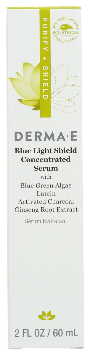 DERMA E: Blue Light Shield Concentrated Serum, 2 oz - #tag1# - #tag2#