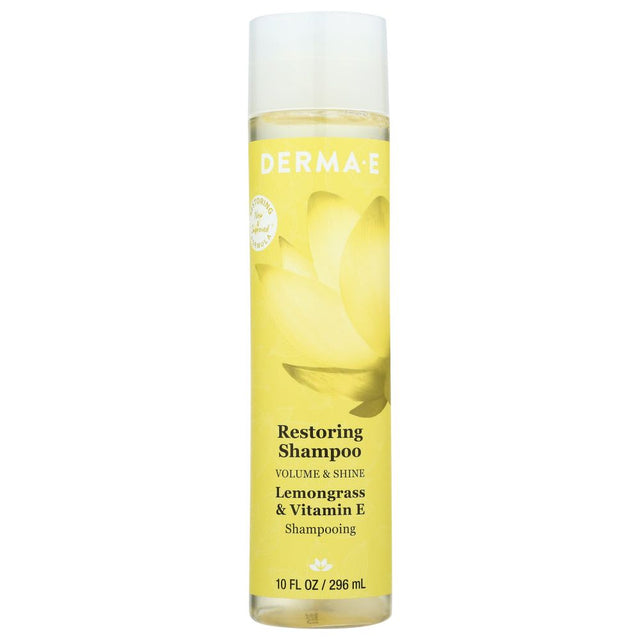 DERMA E: Restoring Shampoo Volume & Shine, 8 oz - #tag1# - #tag2#
