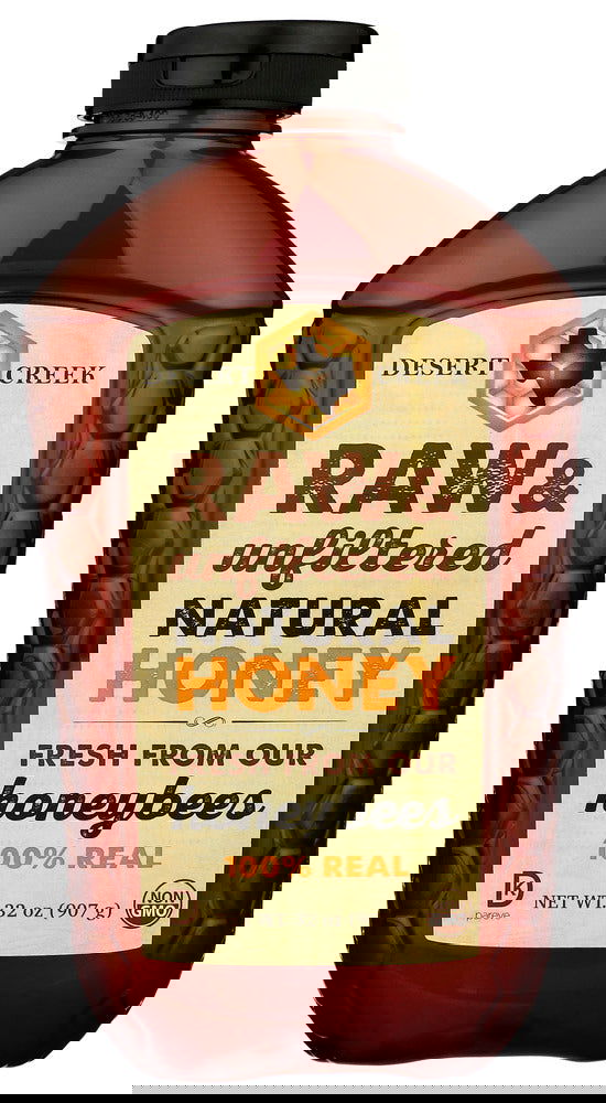 DESERT CREEK HONEY LLC: Raw Natural Honey, 2 lb - #tag1# - #tag2#