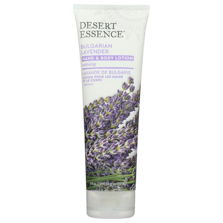 DESERT ESSENCE: Bulgarian Lavender Hand and Body Lotion, 8 fo - #tag1# - #tag2#