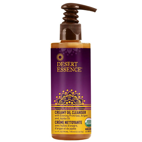 DESERT ESSENCE: Creamy Oil Cleanser, 6.4 fl oz - #tag1# - #tag2#