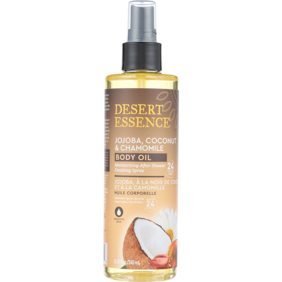 DESERT ESSENCE: Jojoba Coconut and Chamomile Body Oil Spray, 8.28 fo - Sunshine Co Op. - #tag1# - #tag2# - #tag3# - #tag4#
