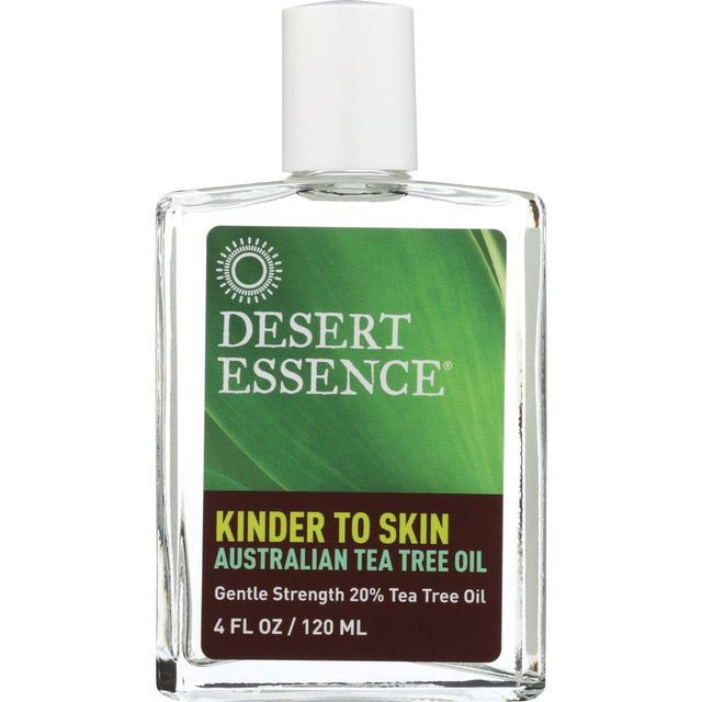 DESERT ESSENCE: Kinder to Skin Australian Tea Tree Oil, 4 oz - #tag1# - #tag2#