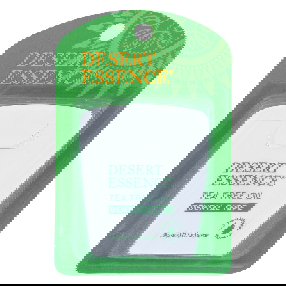 DESERT ESSENCE: Tea Tree Oil Dental Tape, 30 Yards - #tag1# - #tag2#