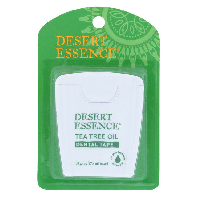 DESERT ESSENCE: Tea Tree Oil Dental Tape, 30 Yards - #tag1# - #tag2#