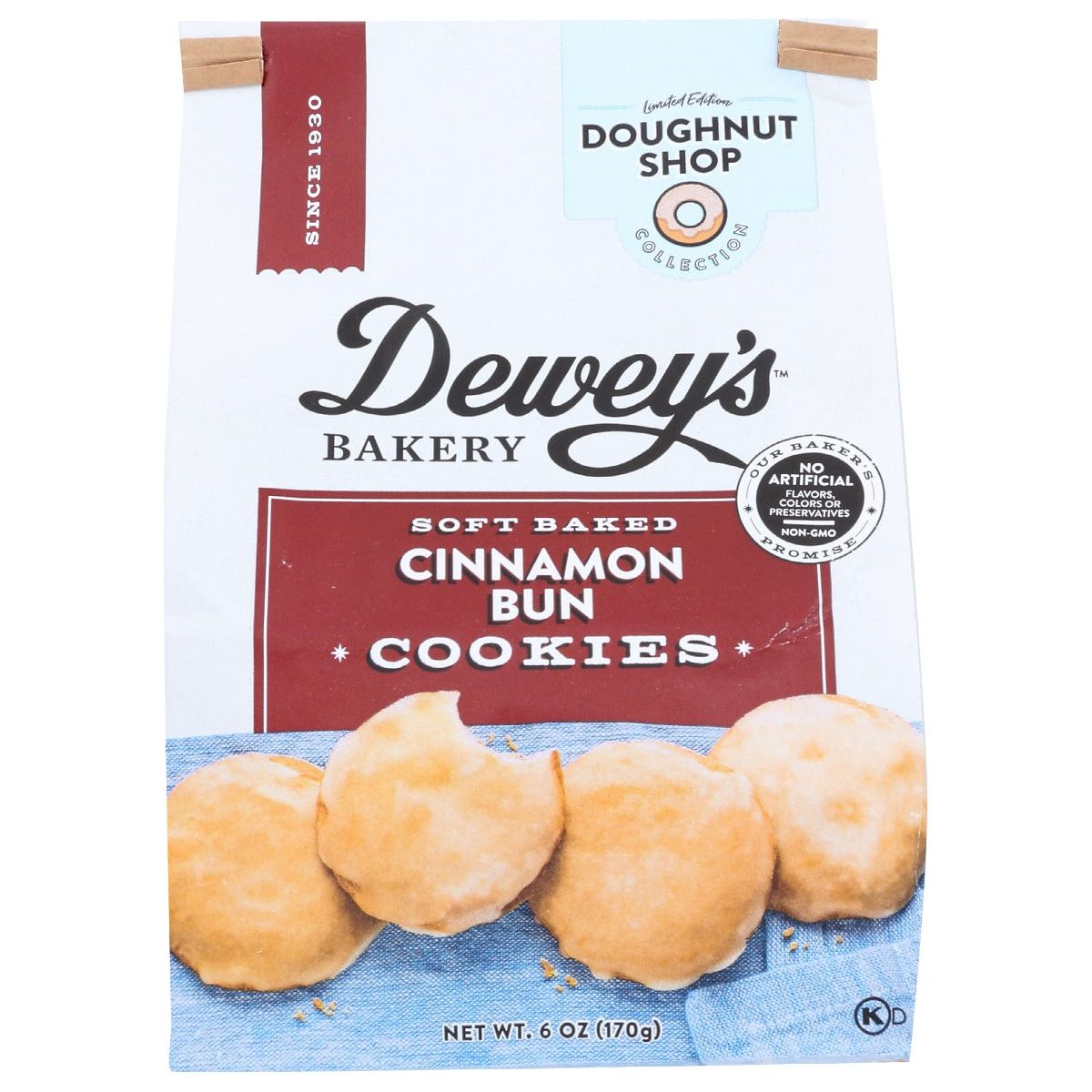 DEWEYS: Cookie Cinnamon Bun, 6 oz - #tag1# - #tag2#