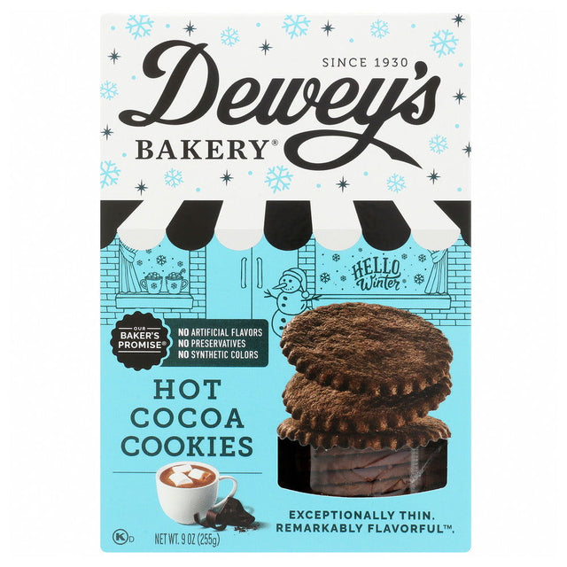 DEWEYS: Cookie Hot Cocoa Moravian, 9 oz - #tag1# - #tag2#