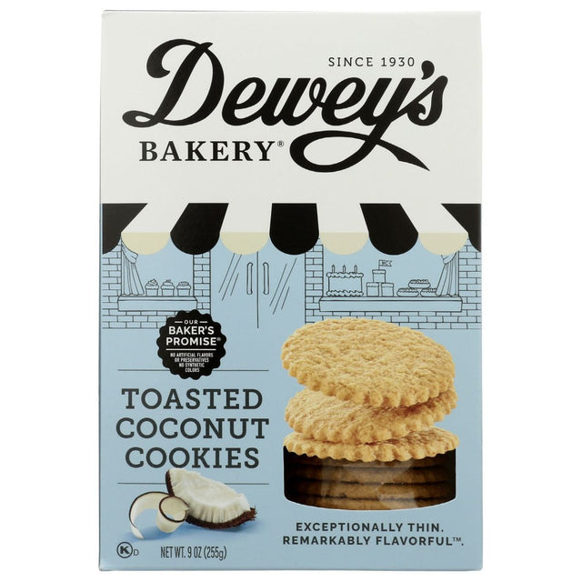 DEWEYS: Toasted Coconut Cookies, 9 oz - #tag1# - #tag2#