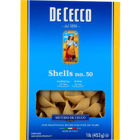 DE CECCO: Pasta Shells, 16 oz - Sunshine Co Op. - #tag1# - #tag2# - #tag3# - #tag4#