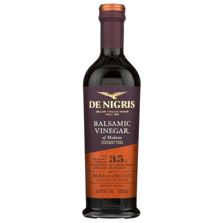 DE NIGRIS: Bronze Eagle Balsamic Vinegar, 16.9 oz - Sunshine Co Op. - #tag1# - #tag2# - #tag3# - #tag4#