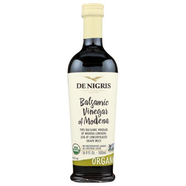 DE NIGRIS: Organic Balsamic Vinegar 25%, 16.9 oz - Sunshine Co Op. - #tag1# - #tag2# - #tag3# - #tag4#