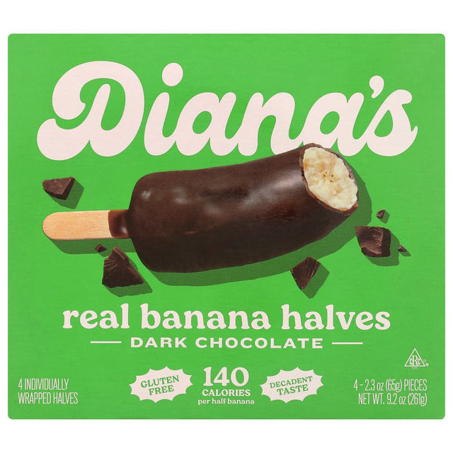 DIANAS BANANAS: Banana Babies Dark Choc, 9.2 oz - #tag1# - #tag2#