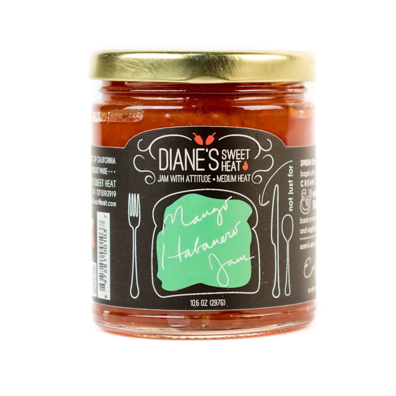 DIANES SWEET HEAT: Mango Habanero Jam, 10.5 oz - #tag1# - #tag2#