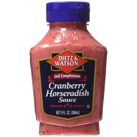 DIETZ AND WATSON: Horseradish Cranberry Sauce, 9 oz - Sunshine Co Op. - #tag1# - #tag2# - #tag3# - #tag4#
