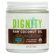 DIGNITY COCONUTS: Raw Coconut Oil, 4 oz - #tag1# - #tag2#