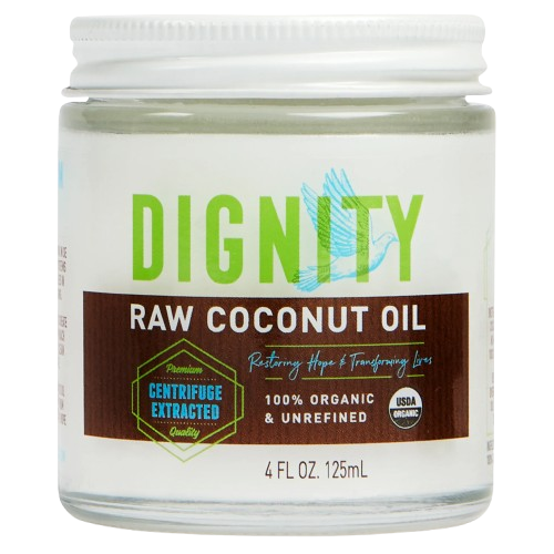 DIGNITY COCONUTS: Raw Coconut Oil, 4 oz - #tag1# - #tag2#