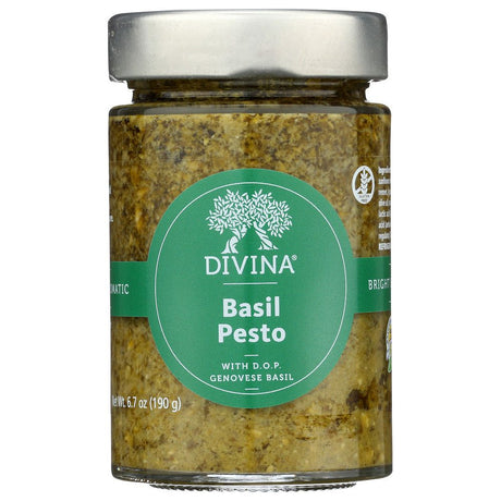 DIVINA: Basil Pesto, 6.7 oz - #tag1# - #tag2#