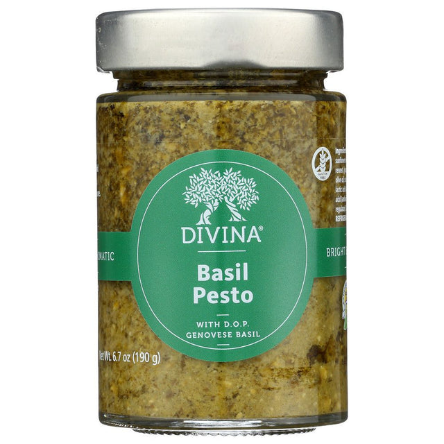 DIVINA: Basil Pesto, 6.7 oz - #tag1# - #tag2#