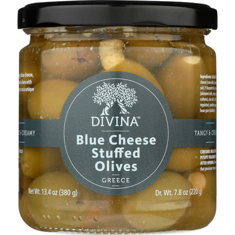 DIVINA: Blue Cheese Stuffed Olives, 7.8 oz - #tag1# - #tag2#