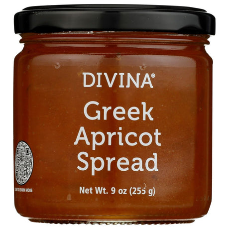 DIVINA: Greek Apricot Spread, 9 oz - #tag1# - #tag2#