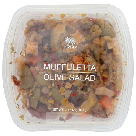 DIVINA: Olive Salad Muffuletta, 7.4 OZ - #tag1# - #tag2#