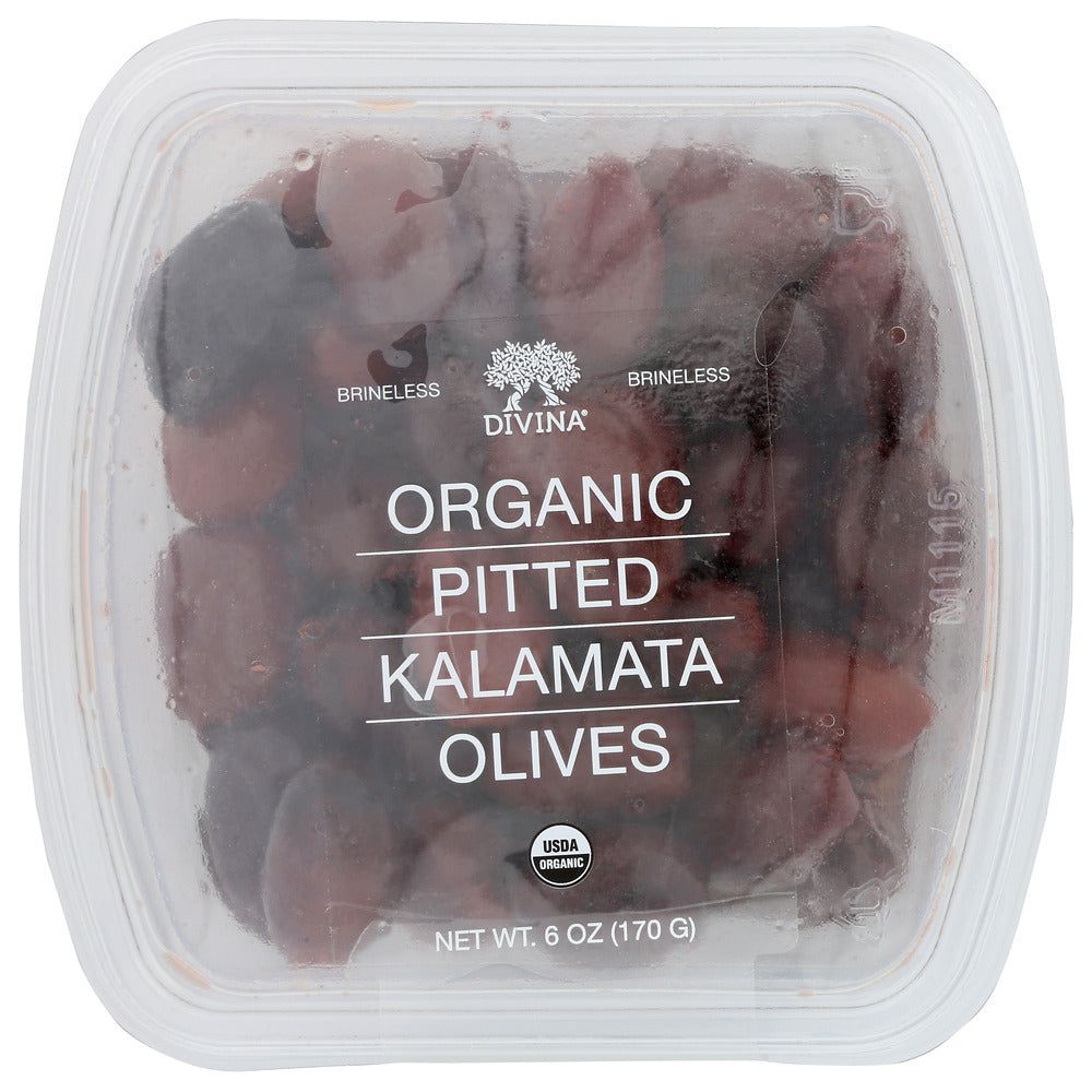 DIVINA: Olives Kalamata Pitted Organic, 6 OZ - #tag1# - #tag2#