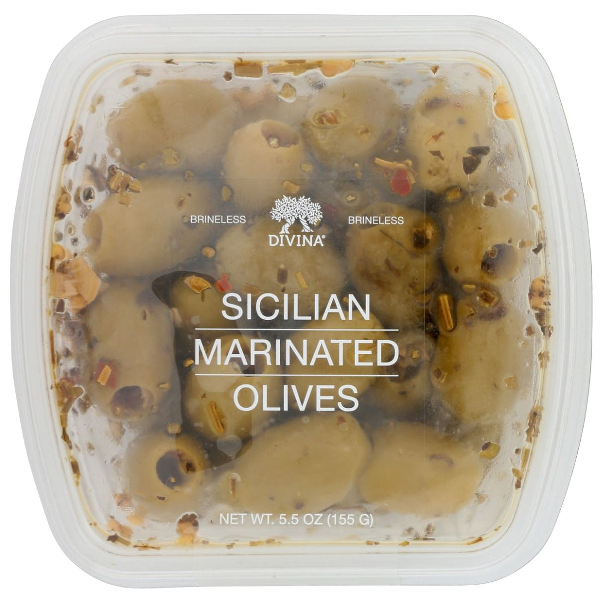 DIVINA: Olives Marinated with Sicilian Herbs, 4.60 oz - #tag1# - #tag2#