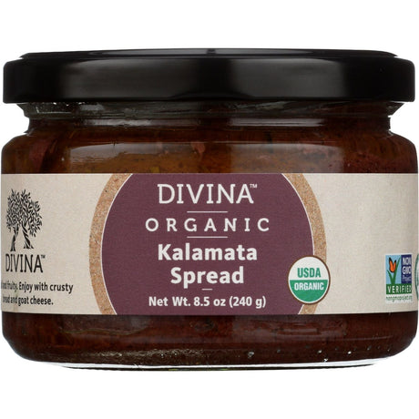 DIVINA: Organic Kalamata Spread, 8.5 oz - #tag1# - #tag2#