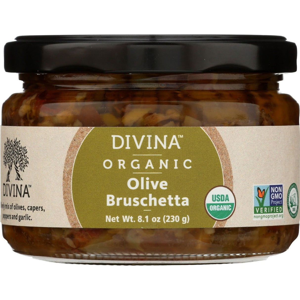 DIVINA: Organic Olive Bruschetta, 8.1 oz - Sunshine Co Op. - #tag1# - #tag2# - #tag3# - #tag4#