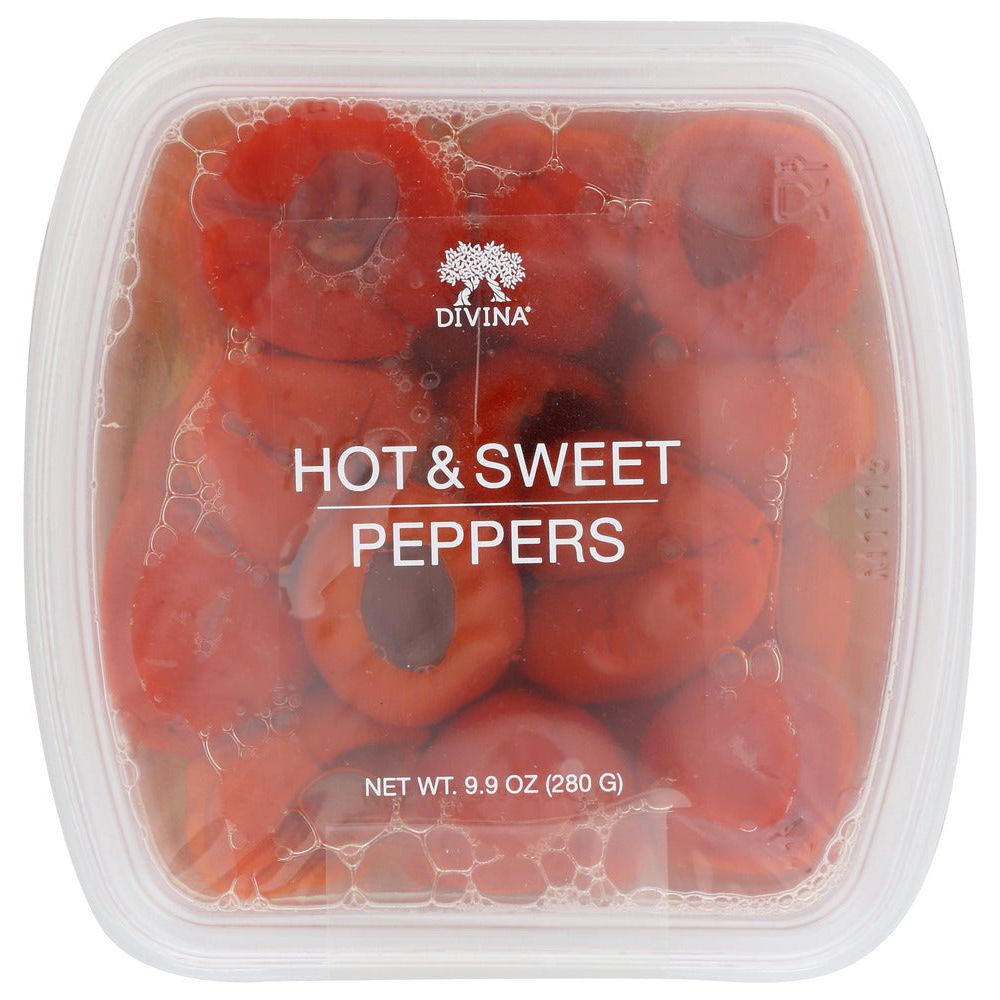 DIVINA: Peppers Hot And Sweet, 9.9 OZ - #tag1# - #tag2#