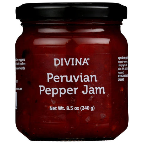 DIVINA: Peruvian Pepper Jam, 8.5 oz - #tag1# - #tag2#