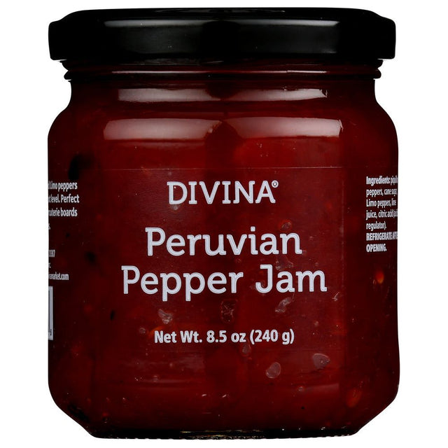 DIVINA: Peruvian Pepper Jam, 8.5 oz - #tag1# - #tag2#
