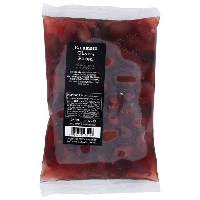DIVINA: Pouch Olive Ptd Kalamata, 6 oz - #tag1# - #tag2#