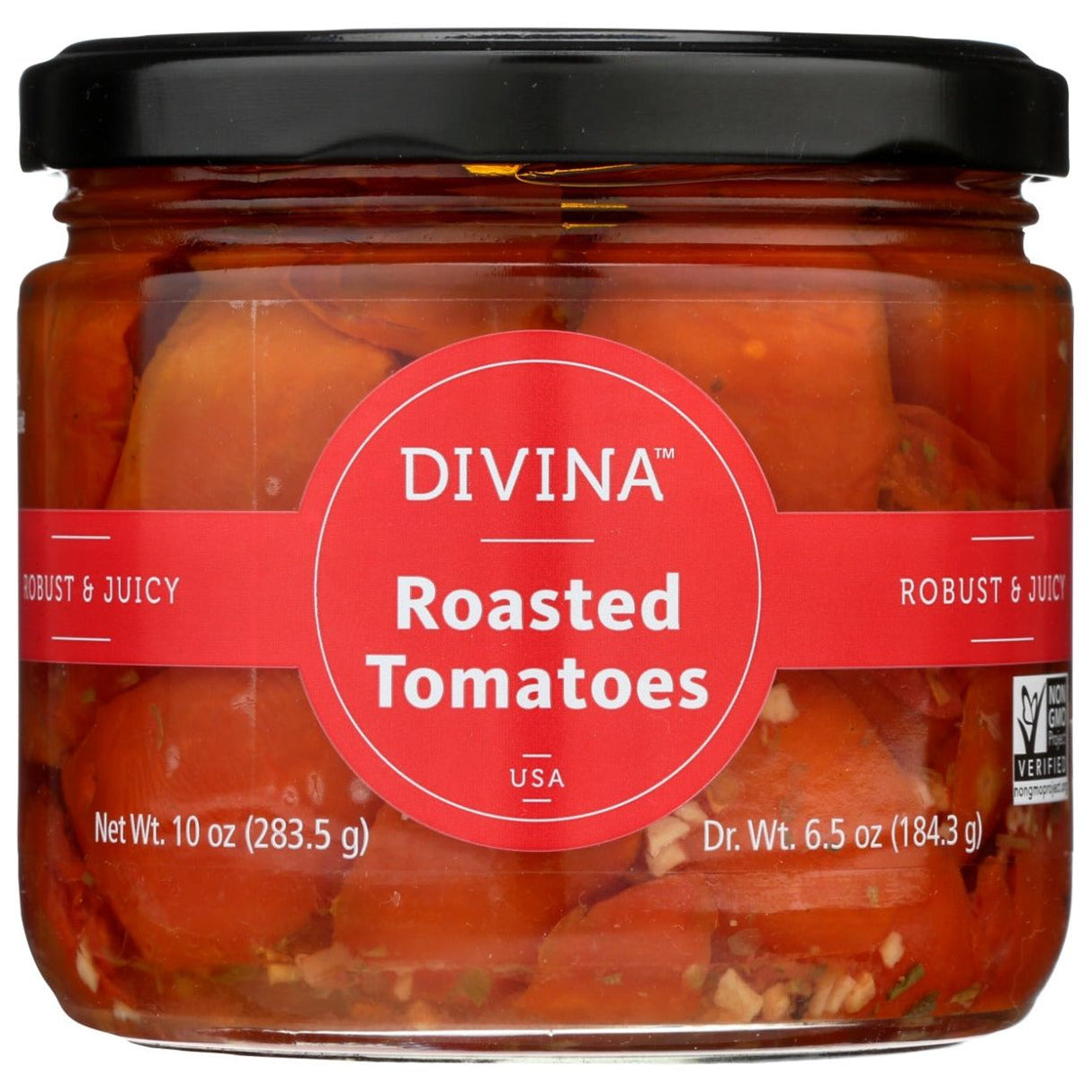 DIVINA: Roasted Red Tomatoes, 10 oz - #tag1# - #tag2#