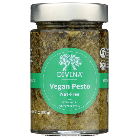 DIVINA: Vegan Pesto Nut Free, 6.7 oz - #tag1# - #tag2#
