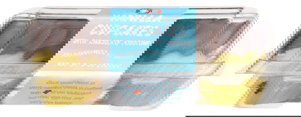 DIVVIES: Mini Cupcake Vanilla Chocolate, 6 oz - #tag1# - #tag2#