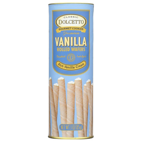 DOLCETTO: Wafer Rolls Vanilla, 3 oz - #tag1# - #tag2#