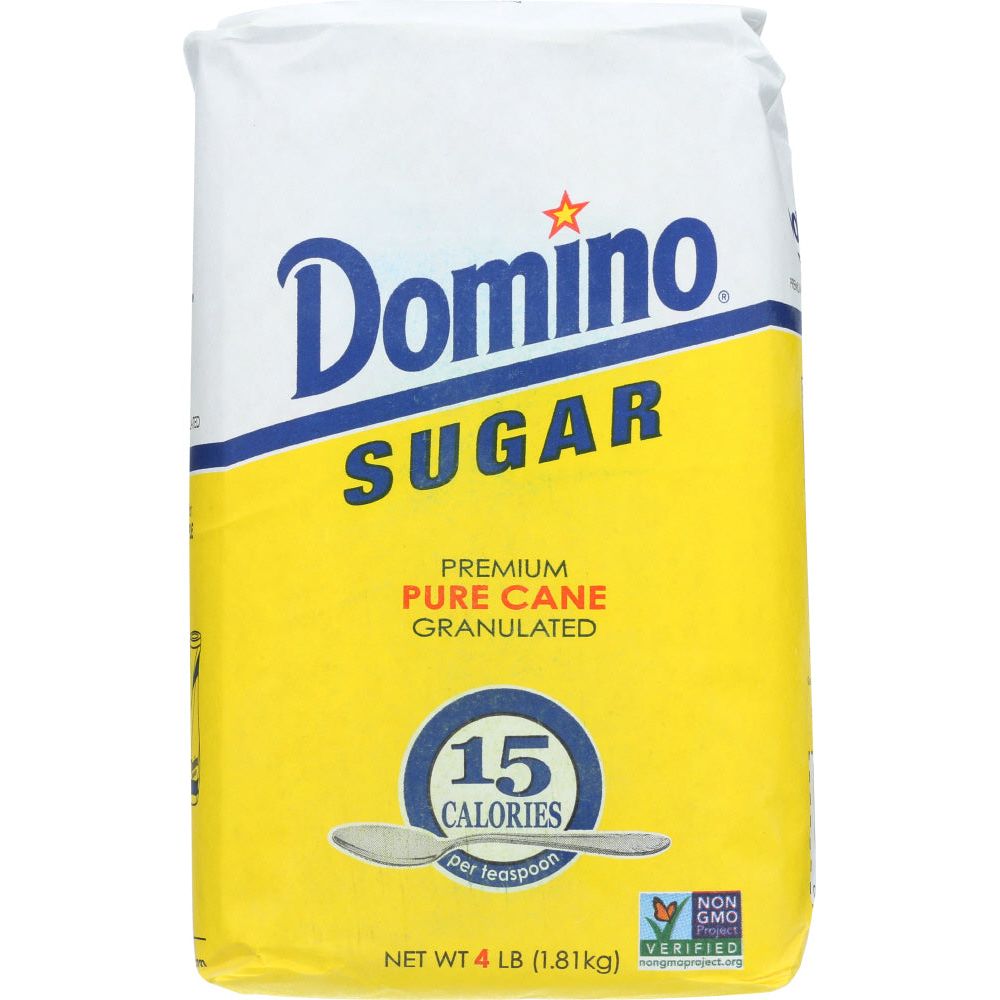 DOMINO: Sugar Granulated, 4 lb - #tag1# - #tag2#