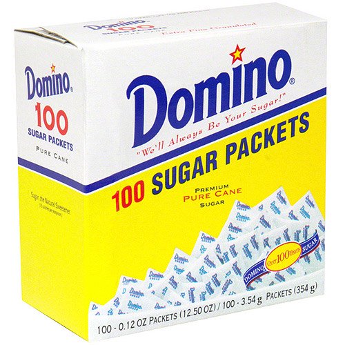 DOMINO: Sugar Packet 100Ct, 12.5 oz - #tag1# - #tag2#