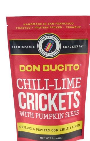 DON BUGITO: Chili Lime Crickets With Pumpkin Seeds, 1.5 oz - #tag1# - #tag2#