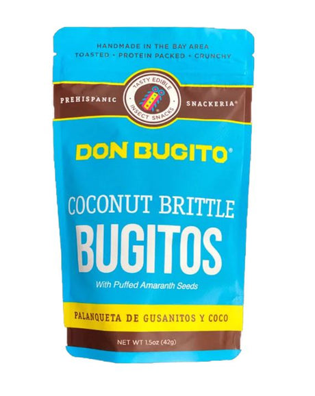 DON BUGITO: Coconut Brittle Bugitos, 1.5 oz - #tag1# - #tag2#
