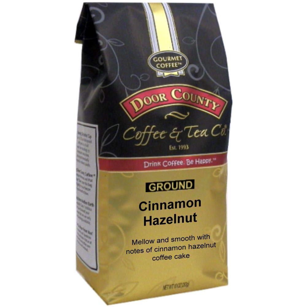 DOOR COUNTY COFFEE: Cinnamon Hazelnut Ground Coffee, 10 oz - #tag1# - #tag2#