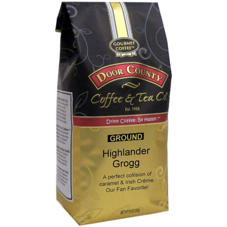 DOOR COUNTY COFFEE: Highlander Grogg Ground Coffee, 10 oz - #tag1# - #tag2#