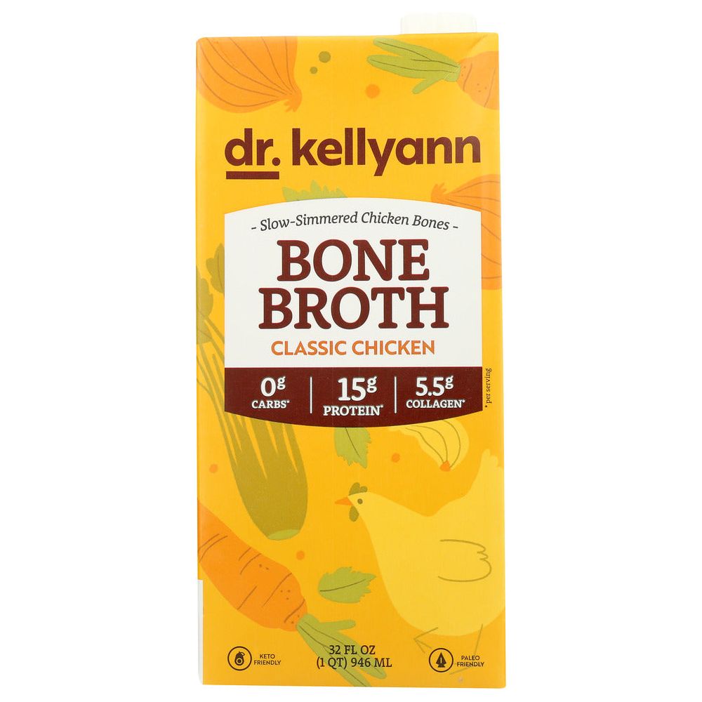 DR. KELLYANN: Bone Broth Chicken Classic, 32 oz - #tag1# - #tag2#