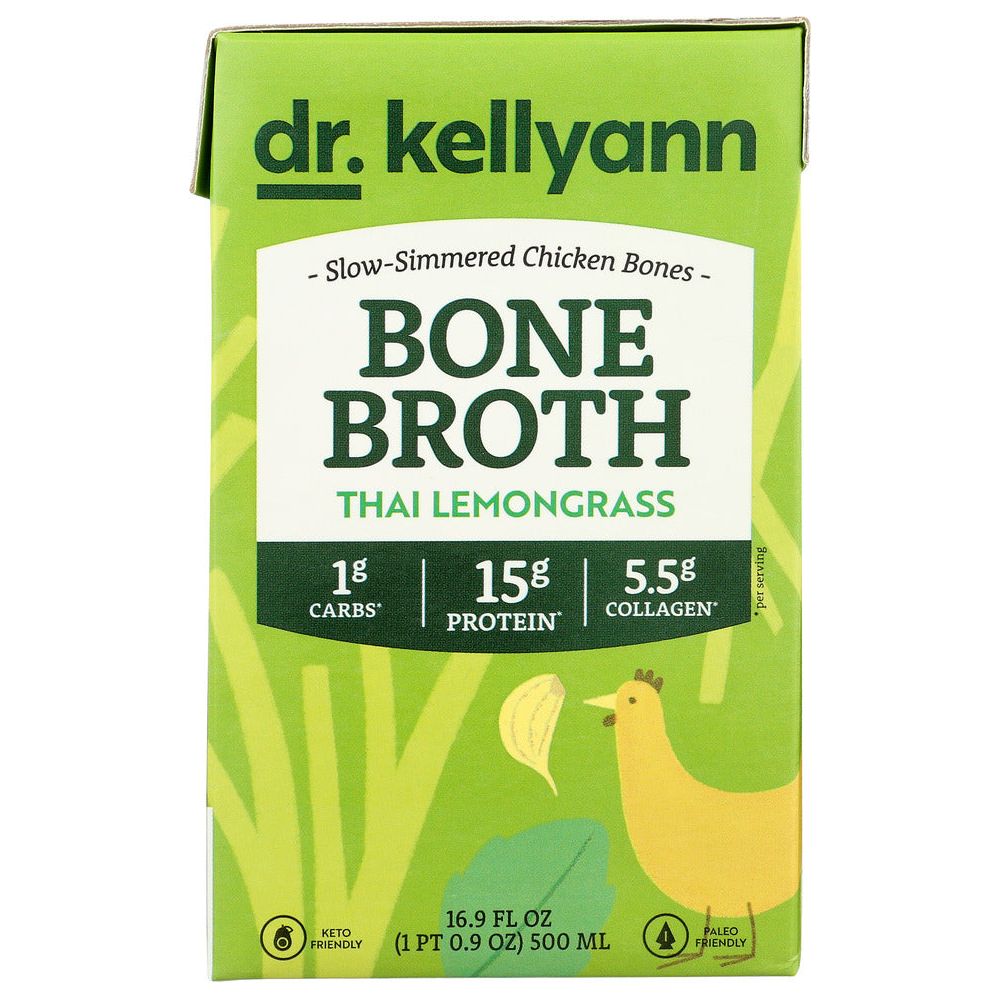 DR. KELLYANN: Bone Broth Lemongrass Thai, 16.9 fo - #tag1# - #tag2#