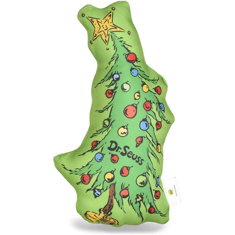 DR. SEUSS GRINCH: Grinch Christmas Tree Squeaker Dog Toy, 1 pc - #tag1# - #tag2#